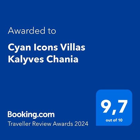 Cyan Icons Villas Kalyves Extérieur photo
